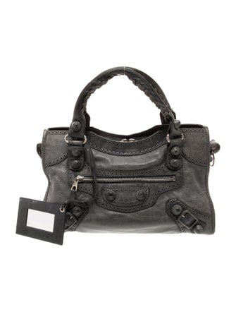 Balenciaga Leather Motocross City Giant