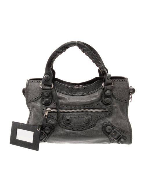 Balenciaga Leather Motocross City Giant