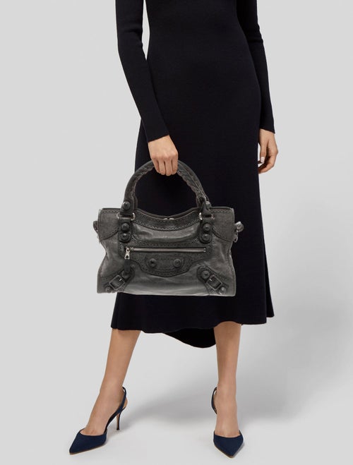 Balenciaga Leather Motocross City Giant