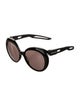 Balenciaga Round Mirrored Sunglasses