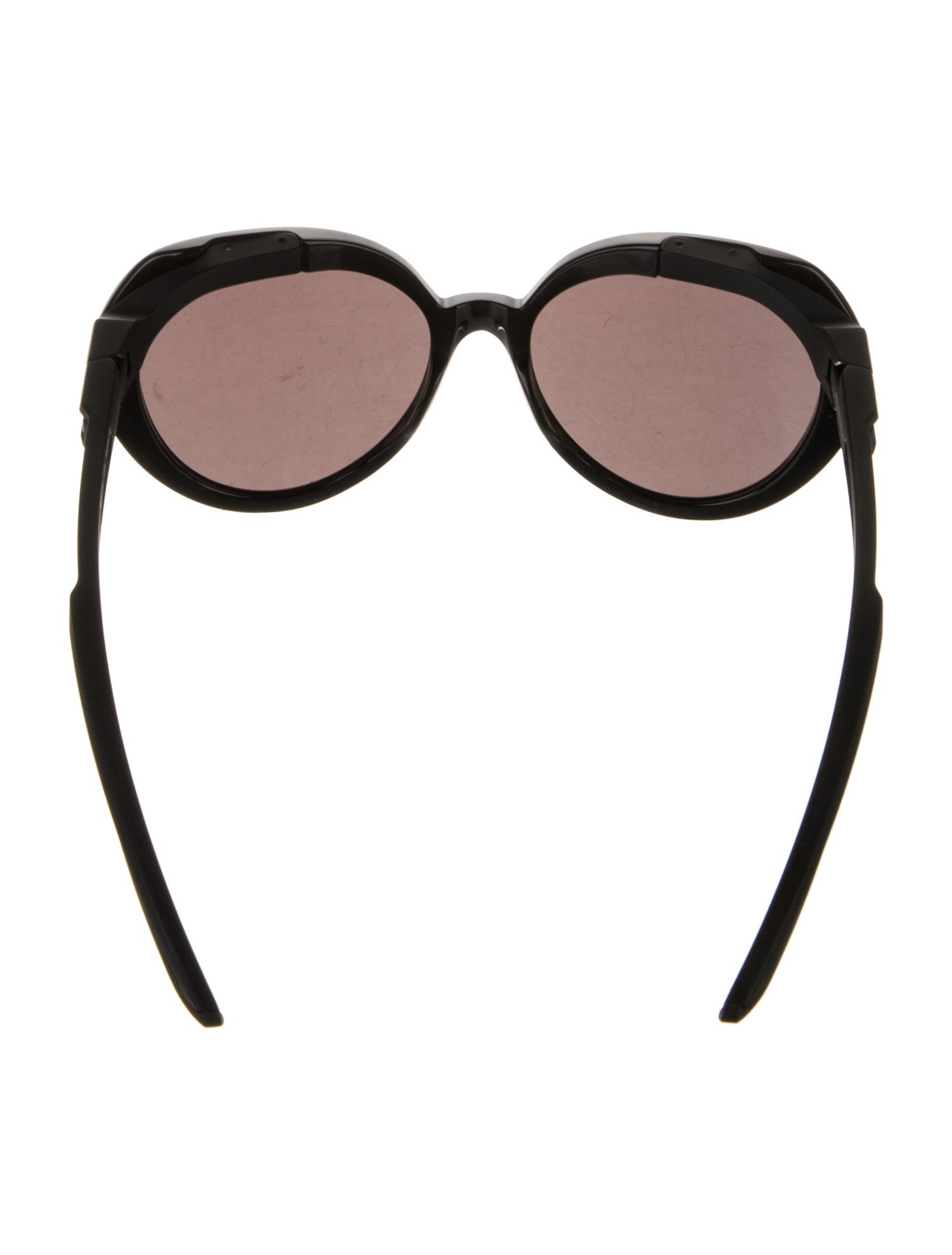 Balenciaga Round Mirrored Sunglasses