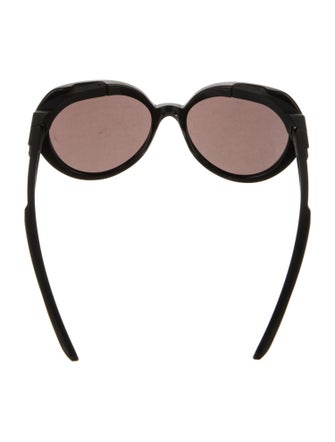 Balenciaga Round Mirrored Sunglasses