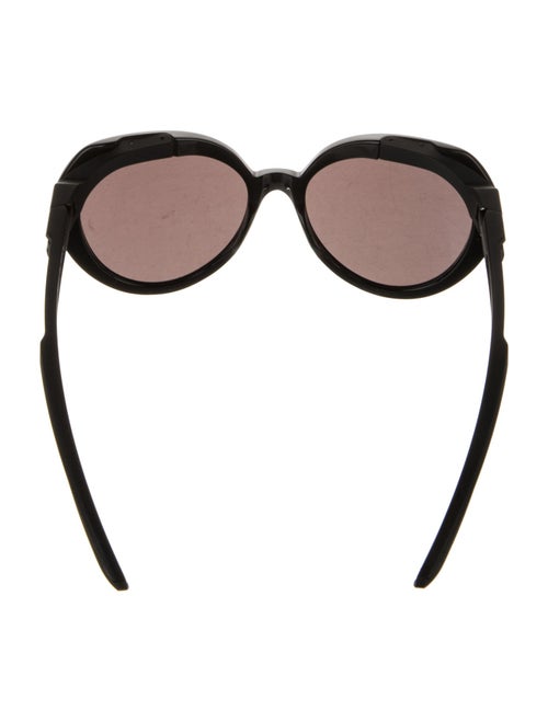 Balenciaga Round Mirrored Sunglasses