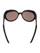 Balenciaga Round Mirrored Sunglasses