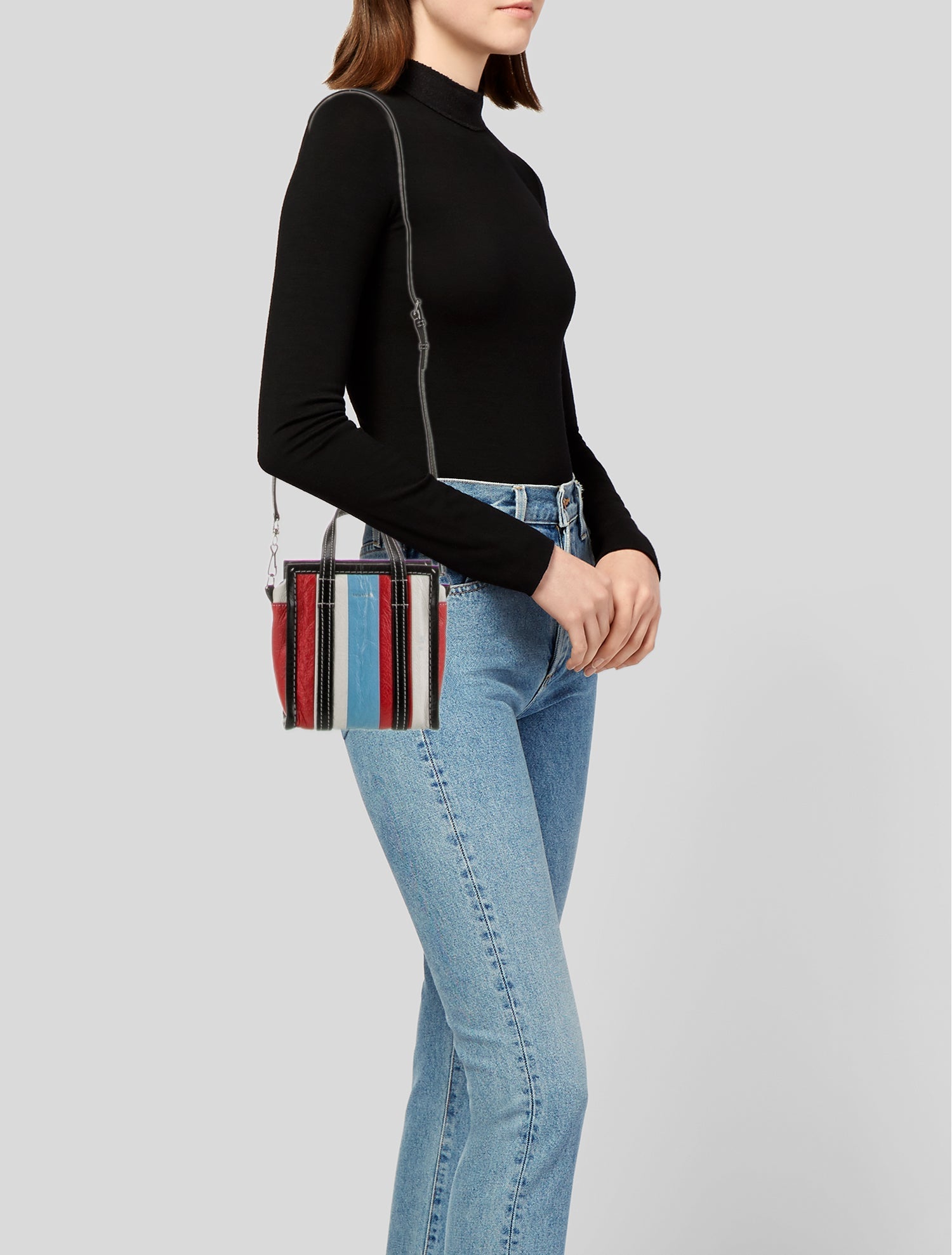 Balenciaga Leather Top Handle Bag