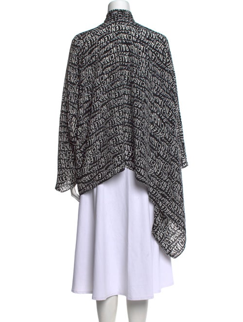Balenciaga Silk Printed Tunic
