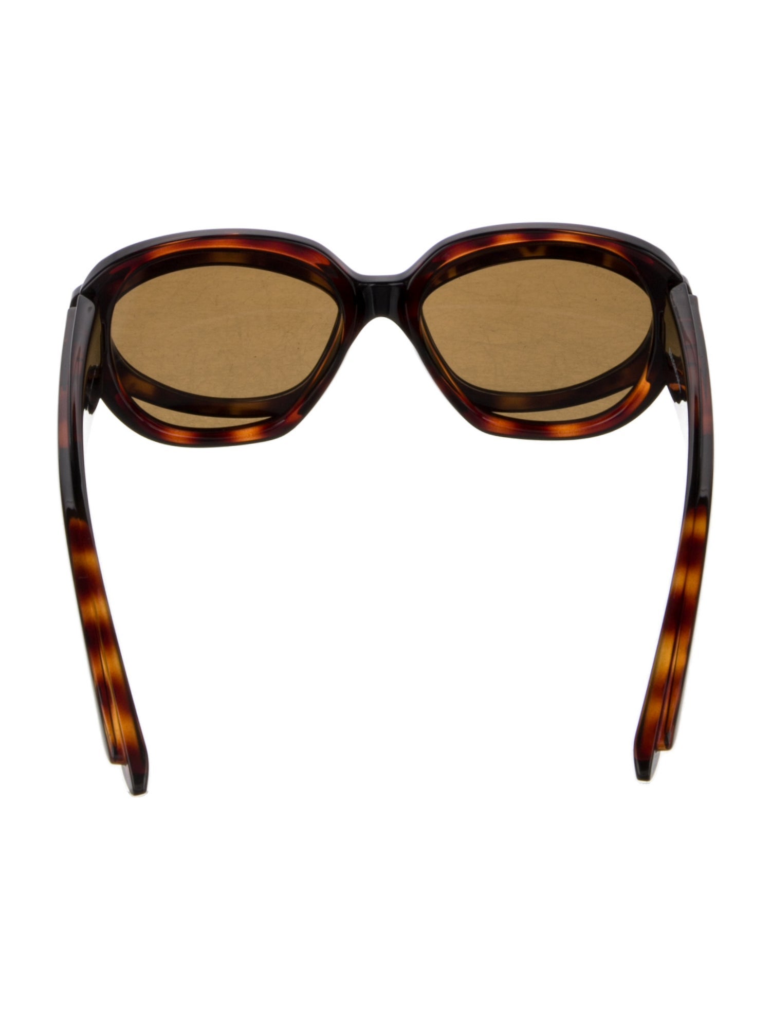 Balenciaga Square Tinted Sunglasses