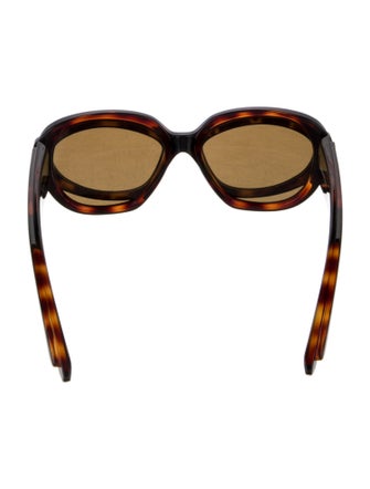 Balenciaga Square Tinted Sunglasses