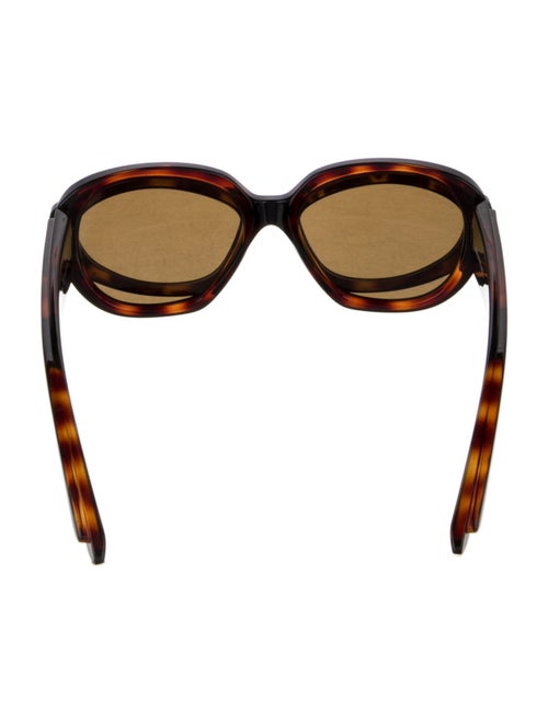 Balenciaga Square Tinted Sunglasses