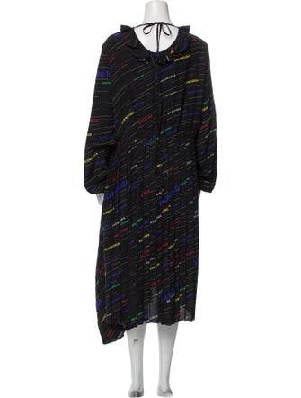 Balenciaga 2018 Midi Length Dress