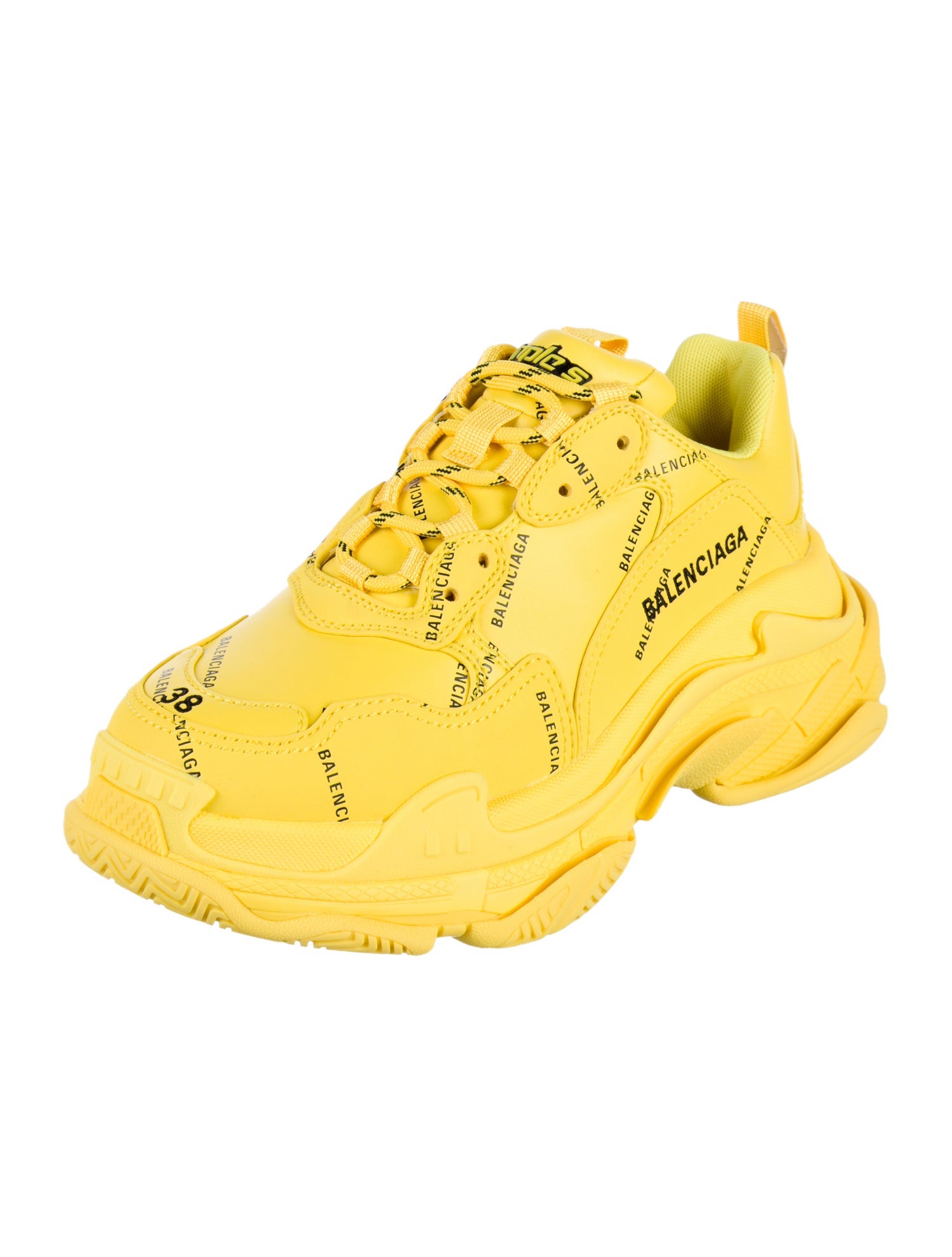 Balenciaga Triple S 'All Over' Chunky Sneakers w/ Tags