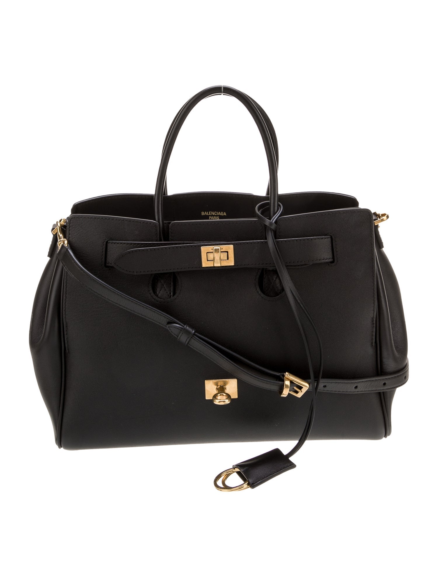 Balenciaga Leather Bel Air Small 2024