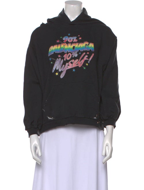 Balenciaga 2022 Graphic Print Sweater