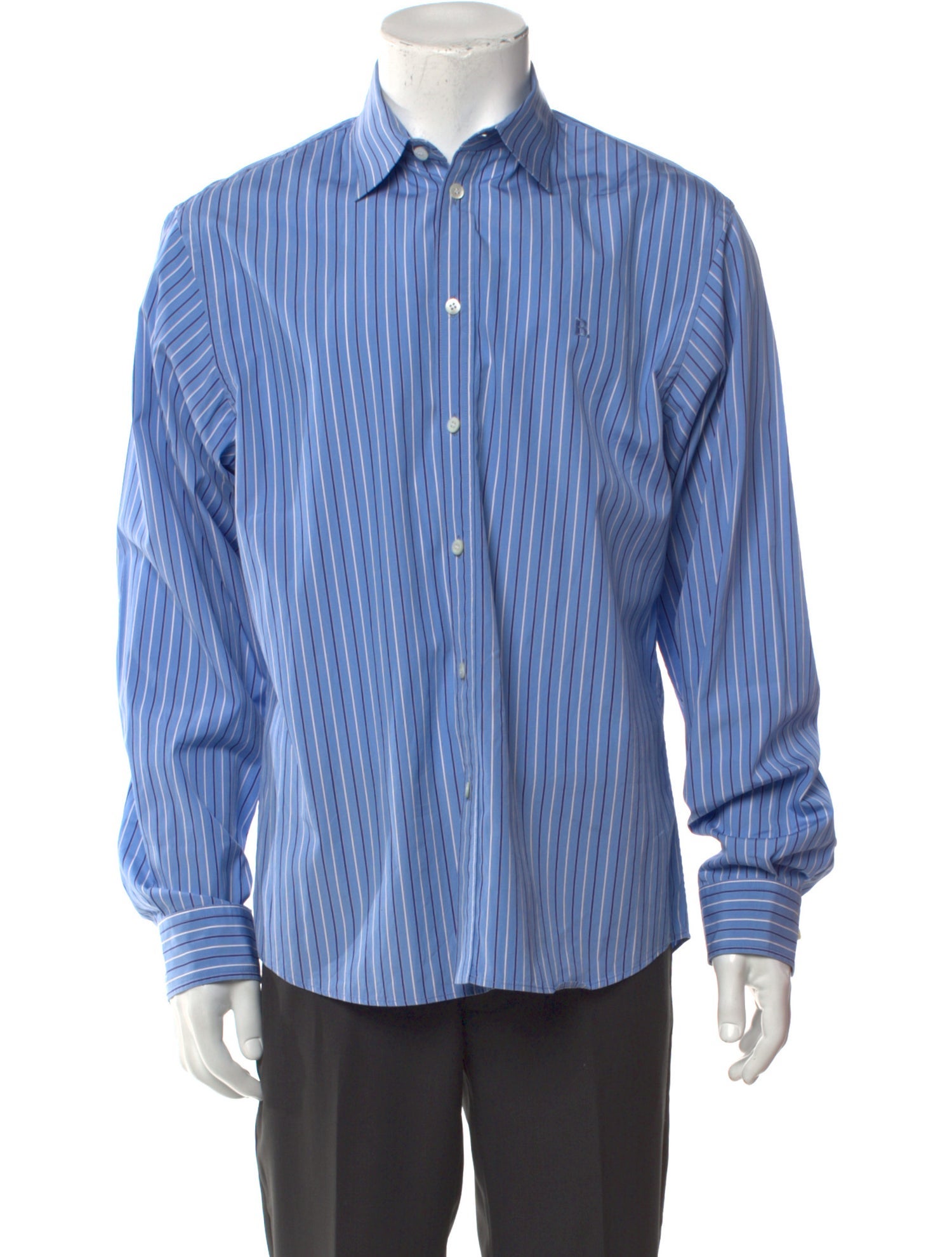 Balenciaga 2021 Striped Shirt