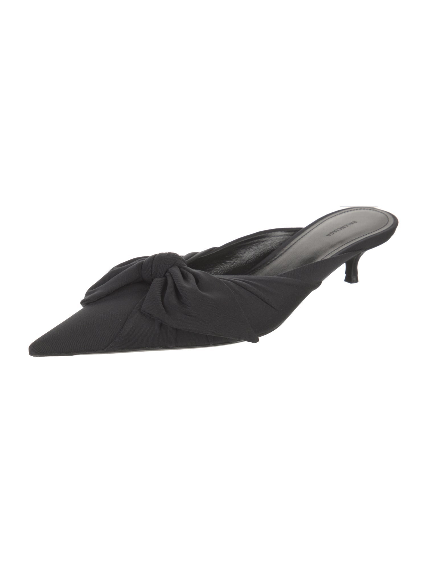 Balenciaga Satin Mules