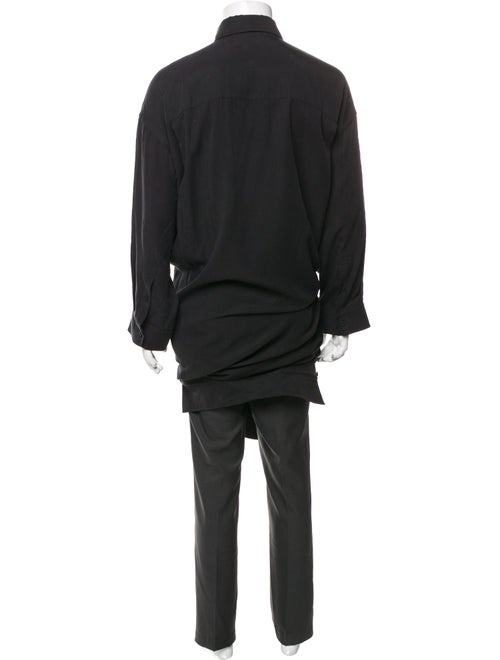 Balenciaga 2023 Long Sleeve Tuxedo Shirt