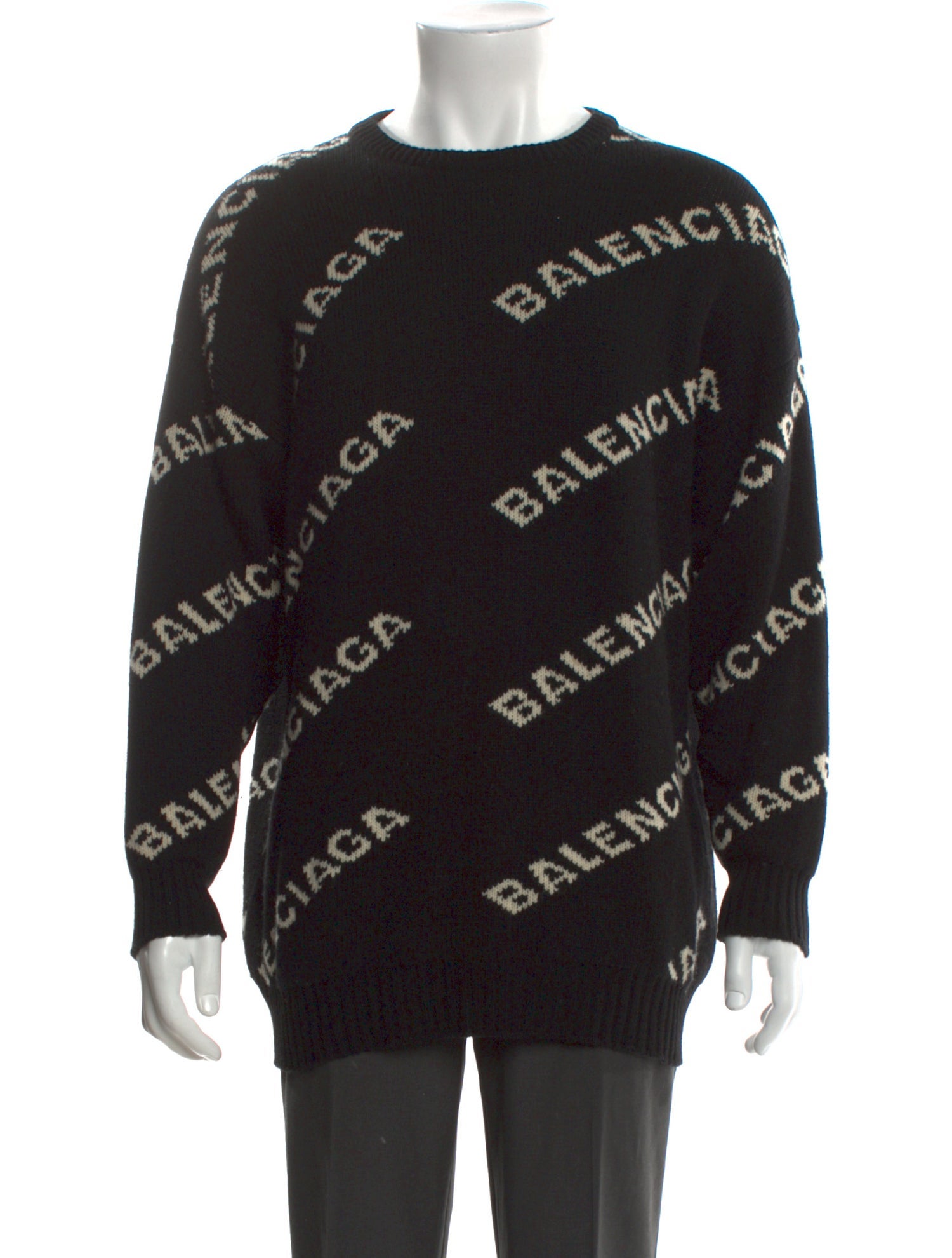 Balenciaga 2018 Graphic Print Pullover