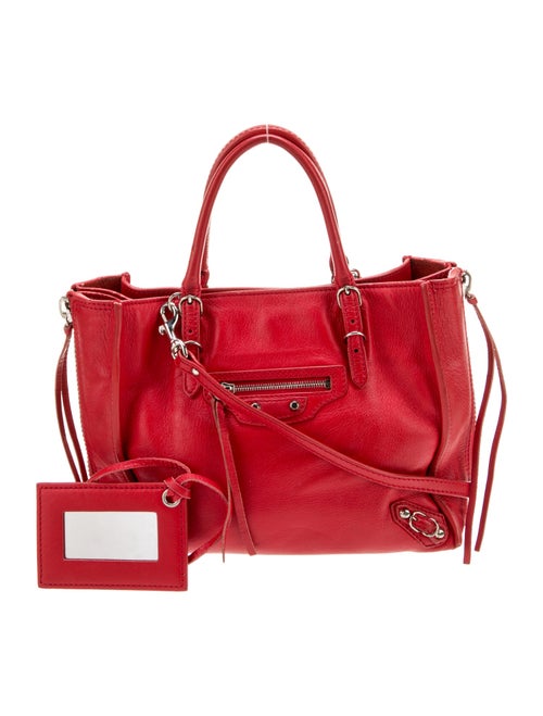 Balenciaga Leather Papier A4 Mini