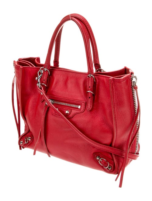 Balenciaga Leather Papier A4 Mini