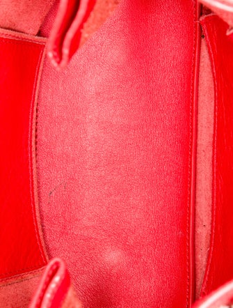 Balenciaga Leather Papier A4 Mini