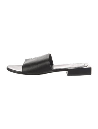 Balenciaga Leather Slides