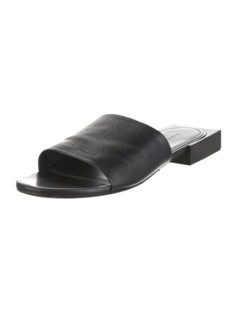 Balenciaga Leather Slides