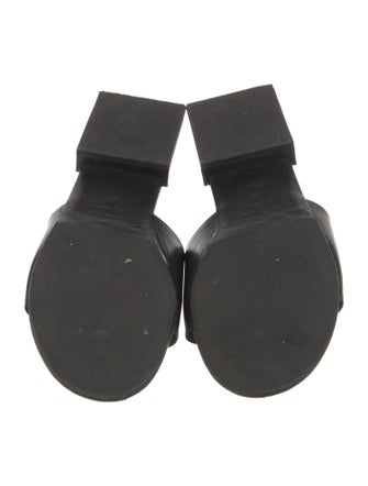 Balenciaga Leather Slides