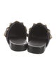 Balenciaga Leather Studded Accents Mules