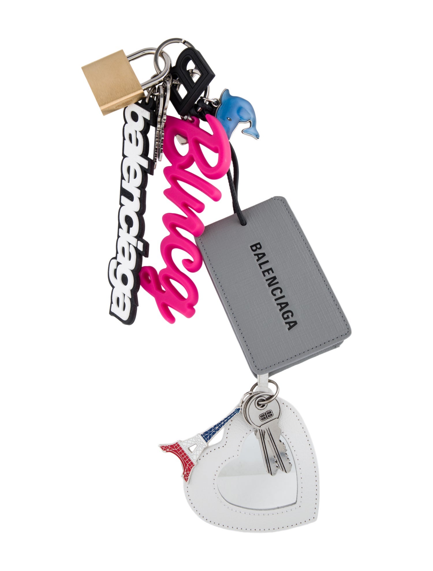 Balenciaga Multicolor Keychain