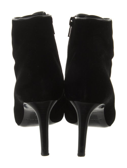 Balenciaga Velvet Lace-Up Boots