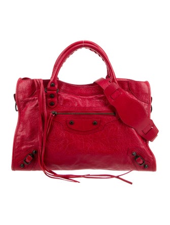 Balenciaga Leather Motocross Classic City