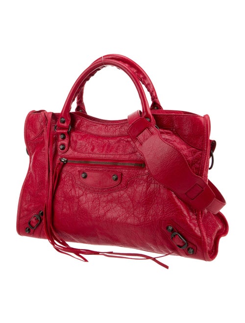 Balenciaga Leather Motocross Classic City