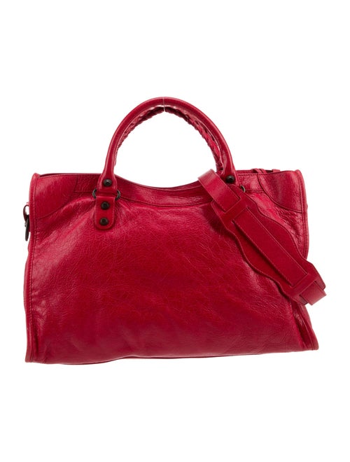 Balenciaga Leather Motocross Classic City