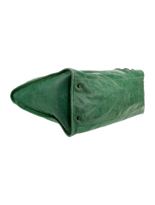 Balenciaga Leather Weekender Bag