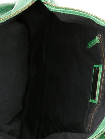 Balenciaga Leather Weekender Bag