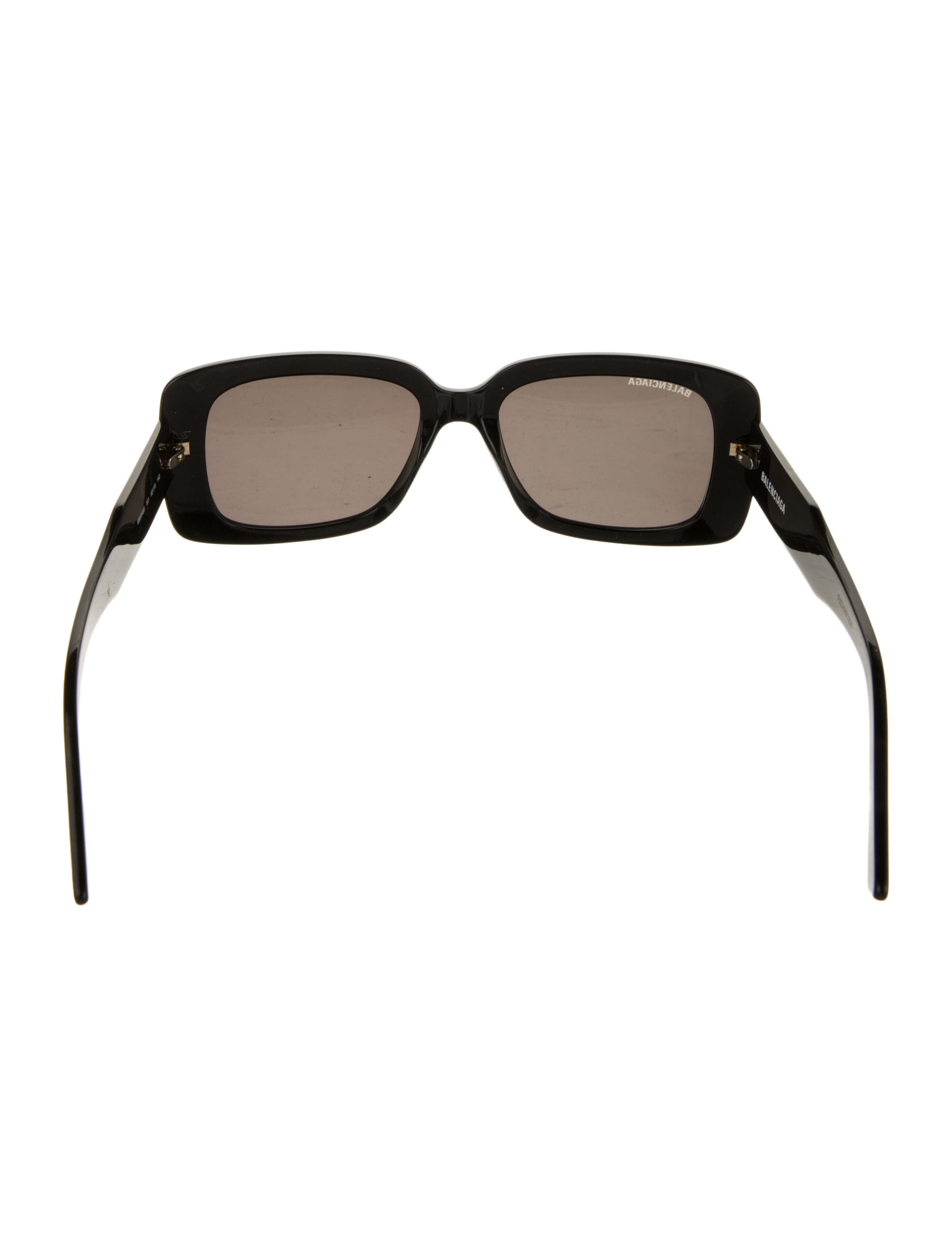 Balenciaga Square Tinted Sunglasses