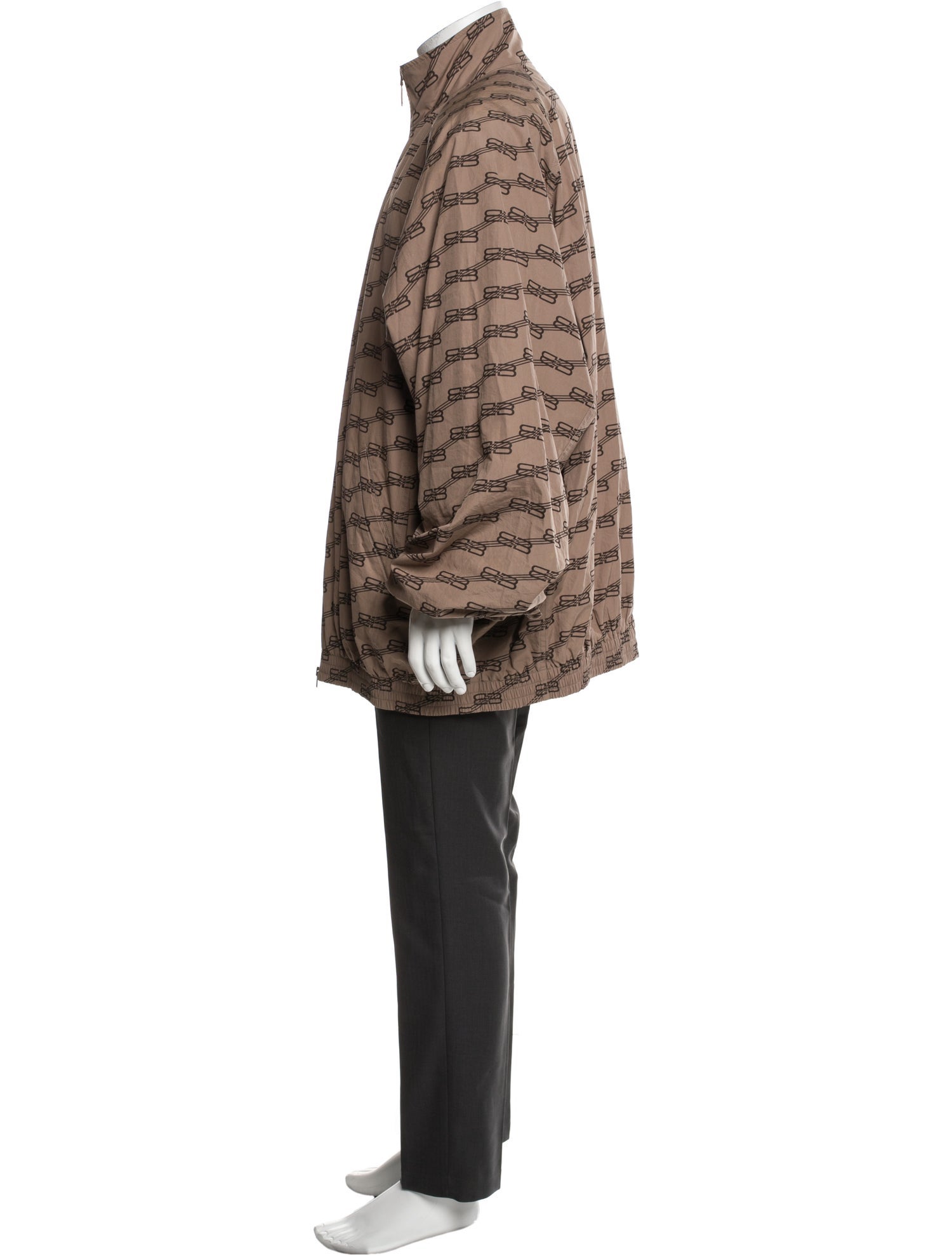 Balenciaga 2022 Printed Parka