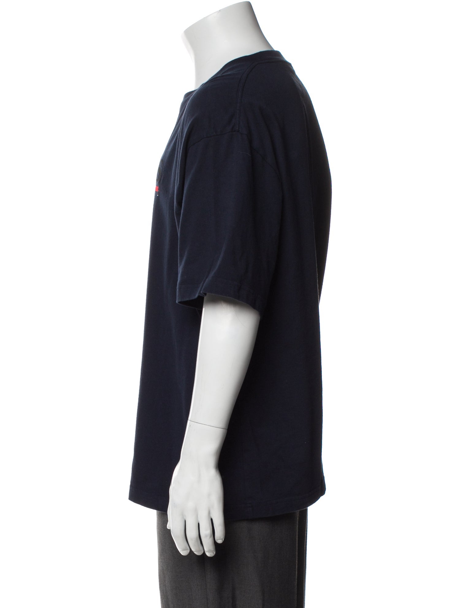 Balenciaga Graphic Print Crew Neck T-Shirt