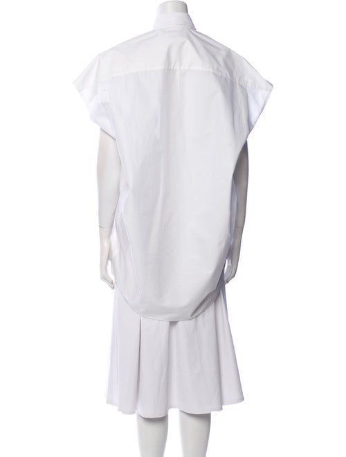 Balenciaga 2023 Short Sleeve Button-Up Top