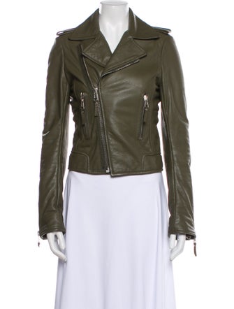Balenciaga 2012 Leather Biker Jacket