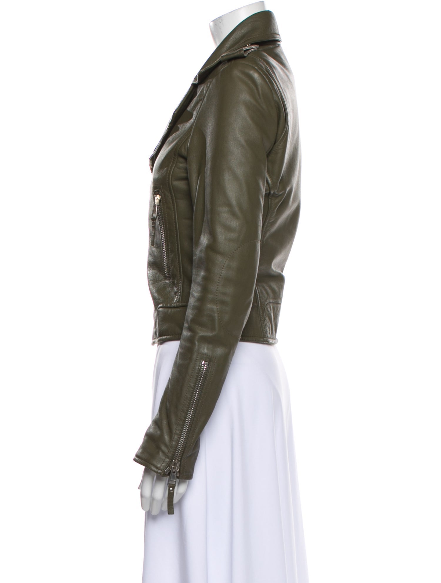 Balenciaga 2012 Leather Biker Jacket