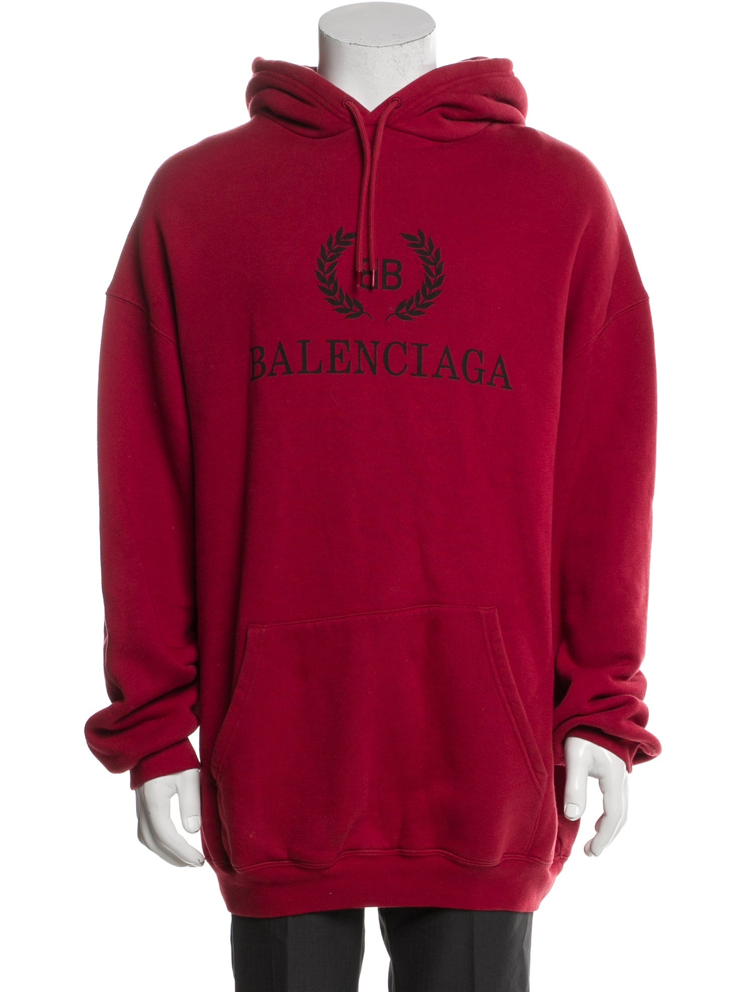 Balenciaga 2018 Graphic Print Hoodie