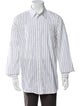 Balenciaga 2018 Striped Dress Shirt