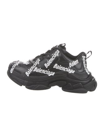 Balenciaga Triple S All Over Print Sneakers