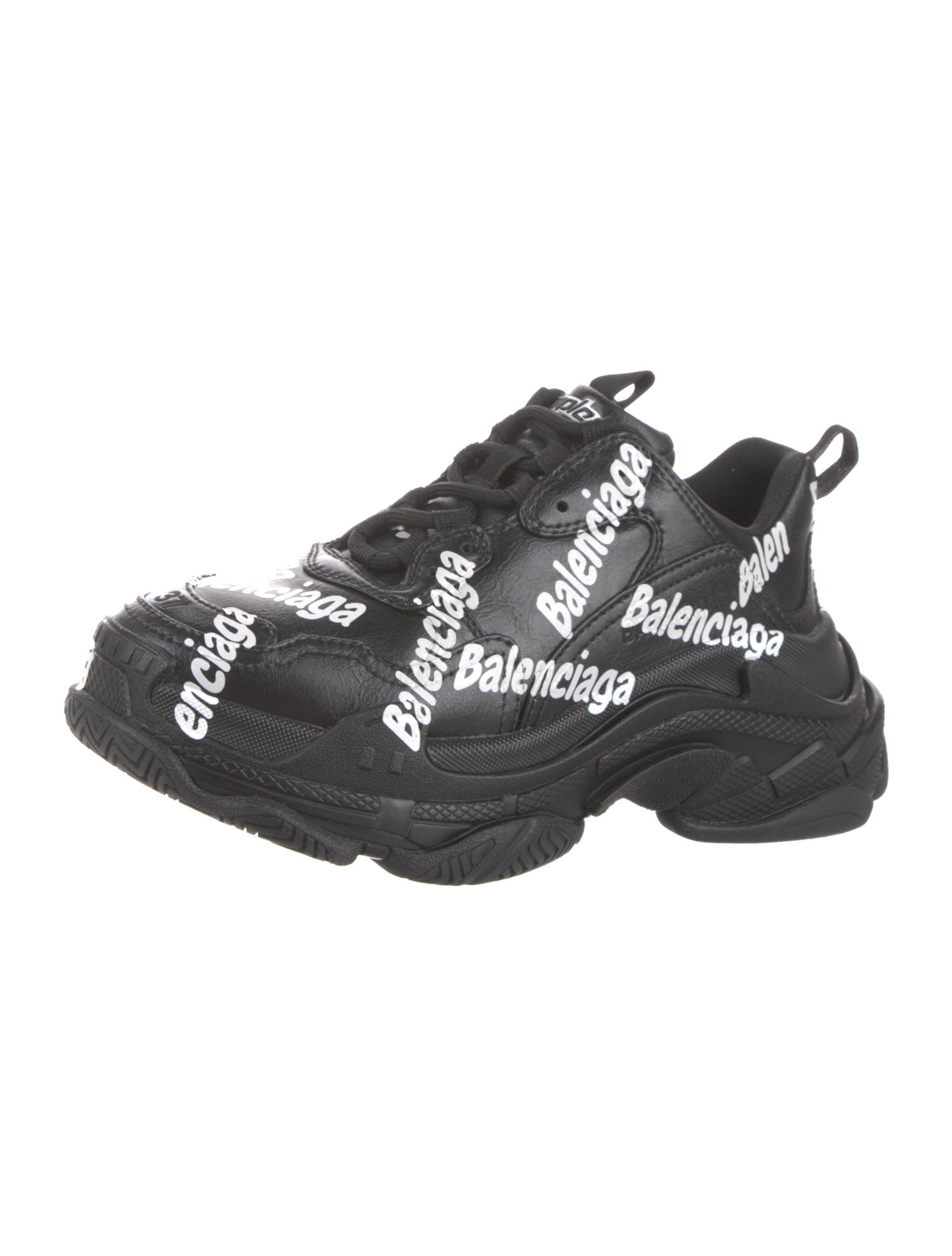 Balenciaga Triple S All Over Print Sneakers