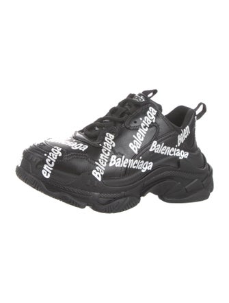 Balenciaga Triple S All Over Print Sneakers