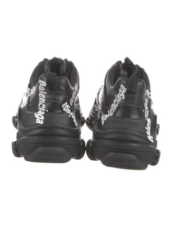 Balenciaga Triple S All Over Print Sneakers