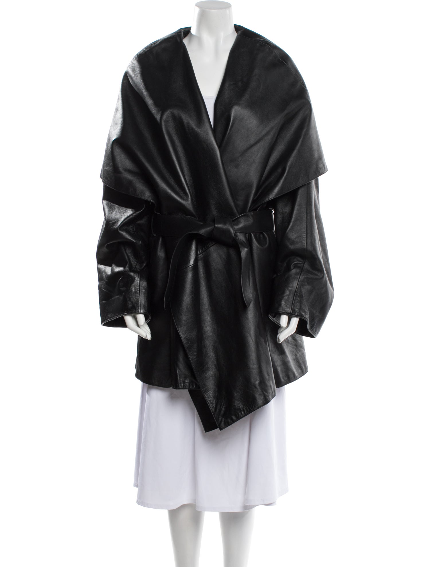 Balenciaga 2019 Incognito Hooded Coat