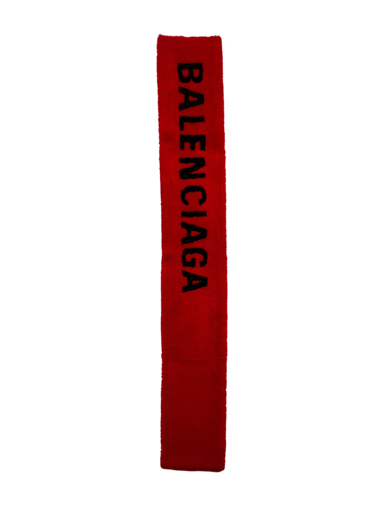 Balenciaga Lambswool Printed Scarf w/ Tags