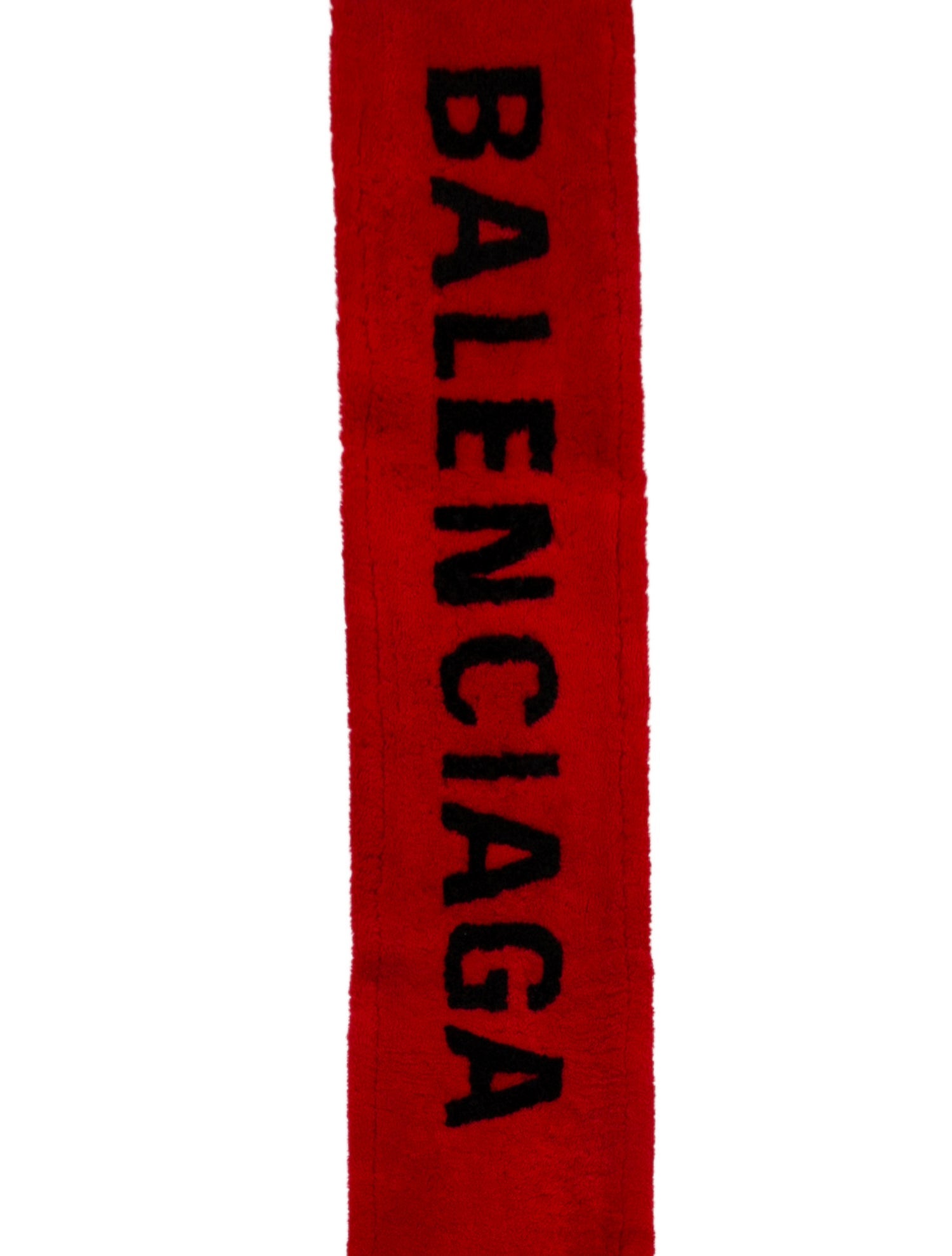 Balenciaga Lambswool Printed Scarf w/ Tags